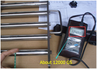 Surface Gauss Of The Magnetic Grate Surface Gauss Of The Magnetic Grate