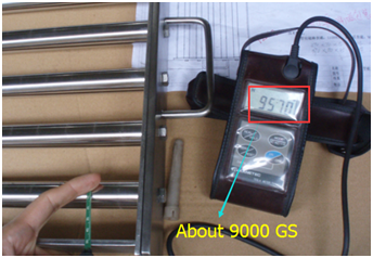 Surface Gauss Of The Magnetic Grate Surface Gauss Of The Magnetic Grate