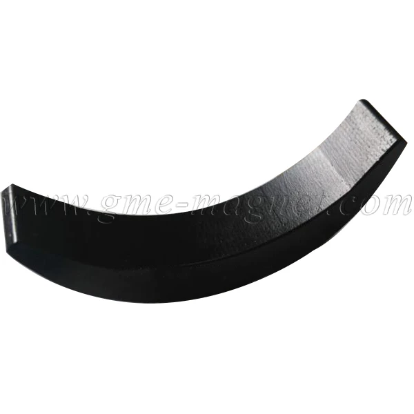 neodymium motor magnet permanen crescent magnet arc magnet