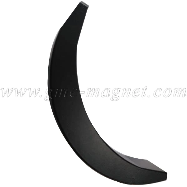 neodymium motor magnet permanen crescent magnet arc magnet