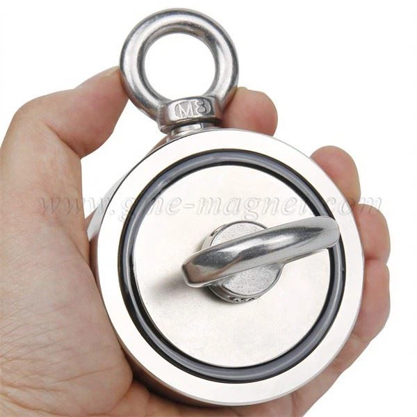 Pull Force Neodymium Fishing Magnet Double-Sided Magnet