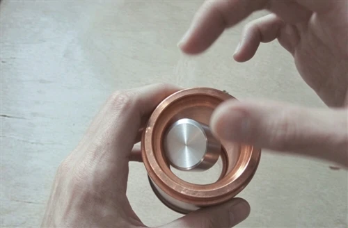 Magnet Falls Slowly Through A Copper Tube Magnet Falls Slowly Through A Copper Tube