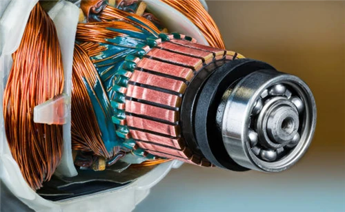 Copper Windings In An Electric Motor Copper Windings In An Electric Motor