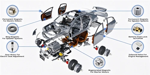 Automotive Magnet Applications: A Practical Guide