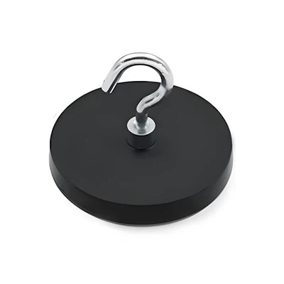 Rubber Coated Neodymium Pot Magnets Hook